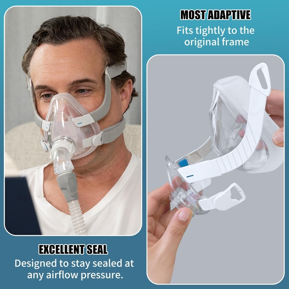 Cpap Full Face Mask Silicone Cushion - Pengganti Masker CPAP Full Face untuk