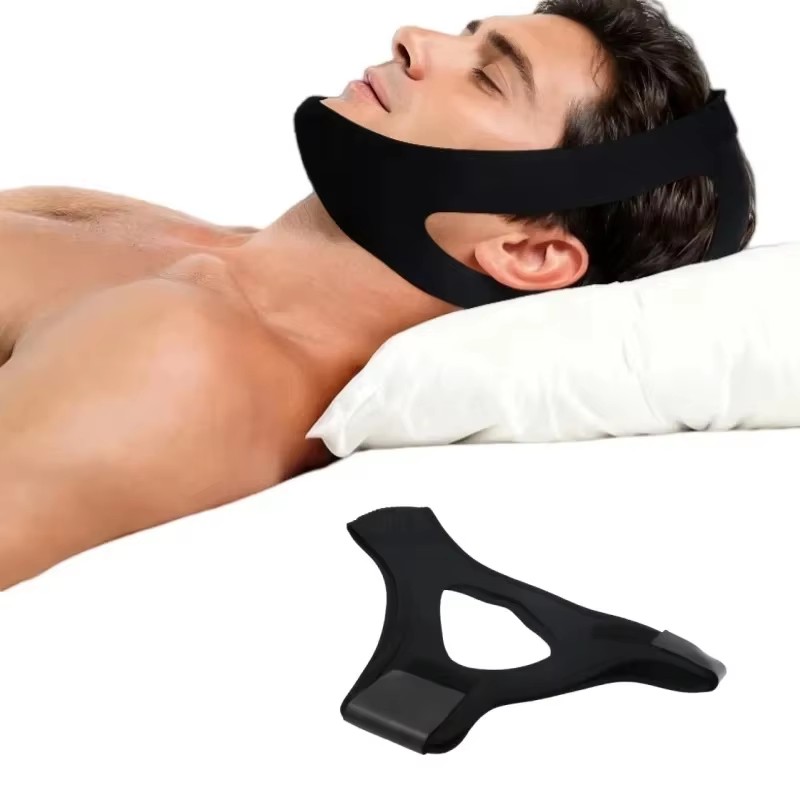Anti Snore Chin Strap Adjustable - 1/3/5Pcs Tali Dagu Anti Mendengkur yang