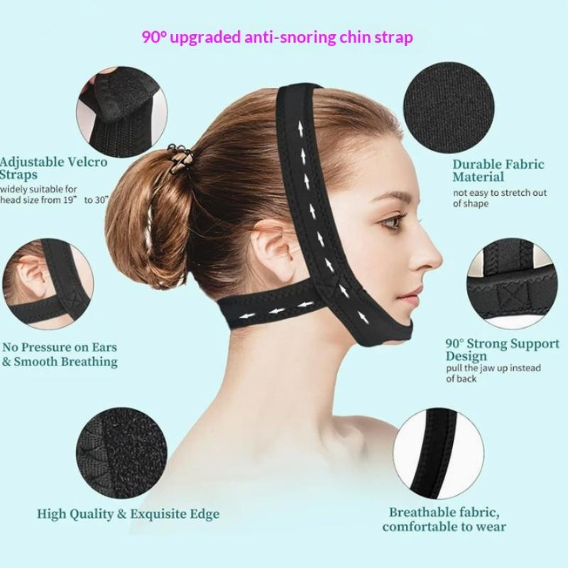 Anti Snore Chin Strap Adjustable - 1Pcs Tali Dagu Anti Mendengkur Ramah