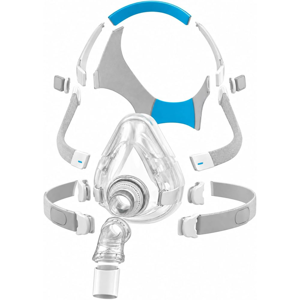 Cpap Full Face Mask Silicone Cushion - Set Masker CPAP AirFit F20 Lengkap,