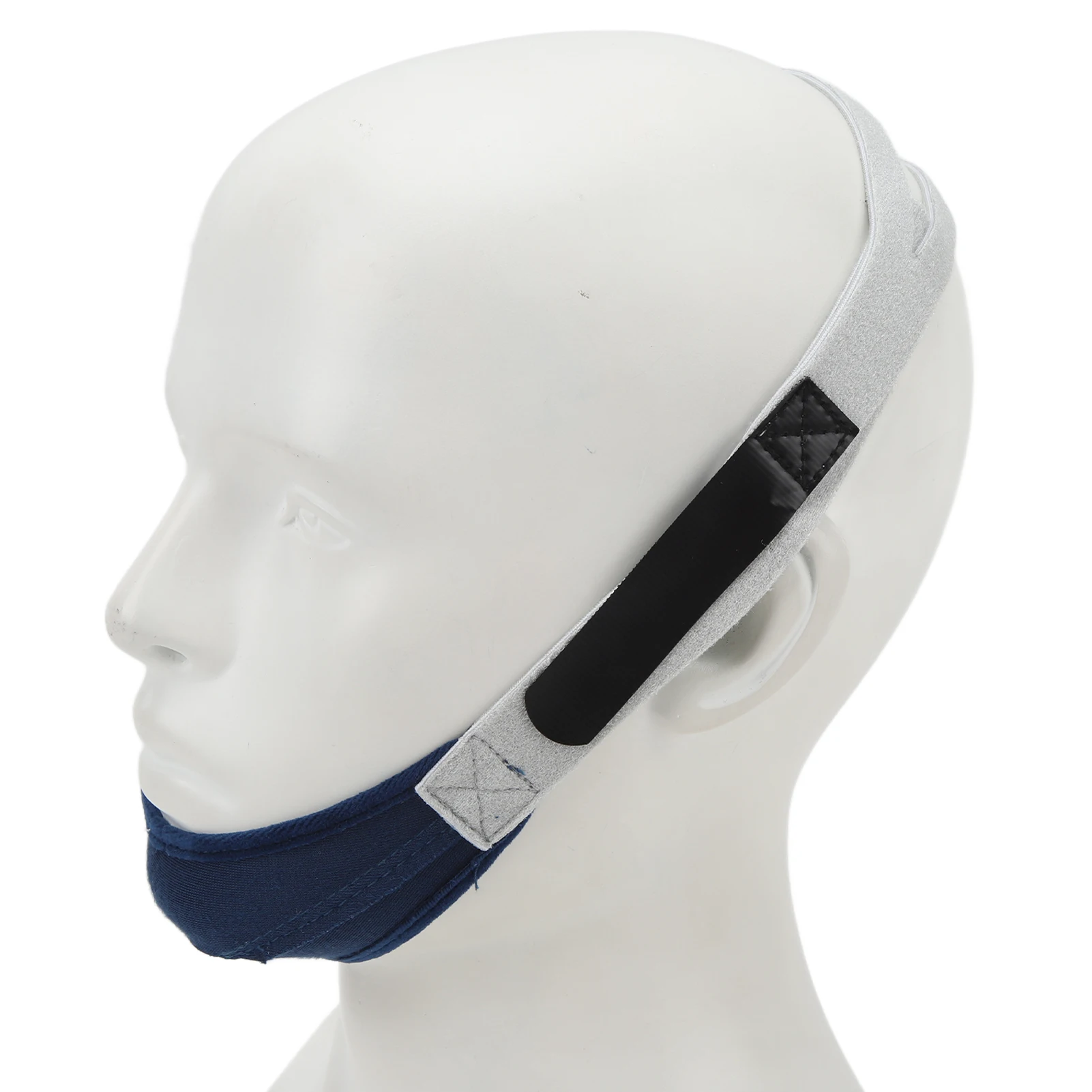 Anti Snore Chin Strap Adjustable - Dengkuran tali dagu ringan antilembap, tali