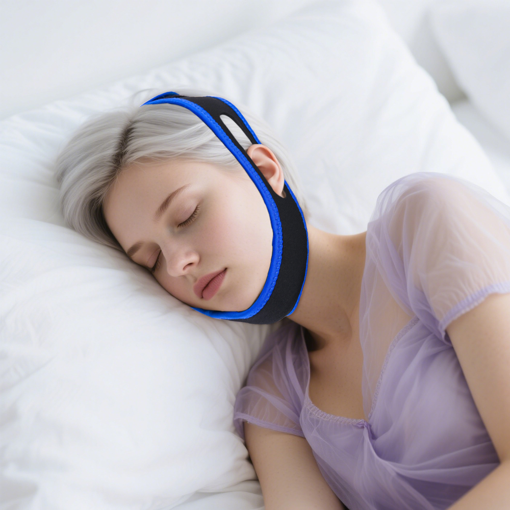 1P Tali Pengikat Dagu Anti Men - Anti Snore Chin Strap Adjustable ulasan dan harga