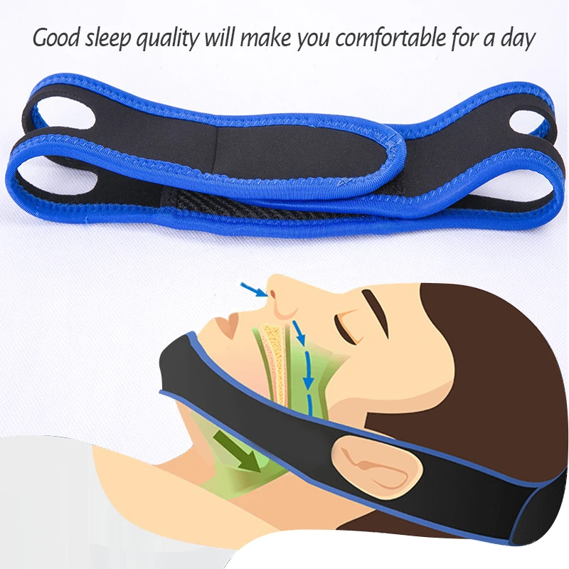 1P Tali Pengikat Dagu Anti Men - Anti Snore Chin Strap Adjustable ulasan dan harga