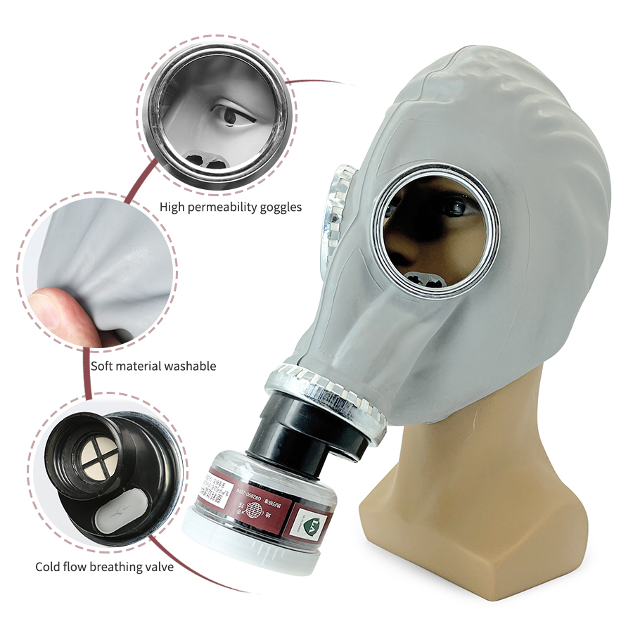 Masker Resin kimia masker Gas  - Cpap Full Face Mask Silicone Cushion ulasan dan harga