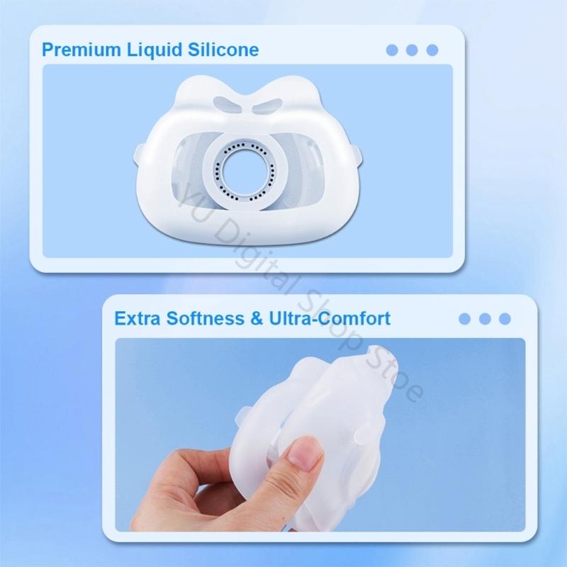 Bantalan Pengganti Silikon Lem - Cpap Full Face Mask Silicone Cushion ulasan dan harga