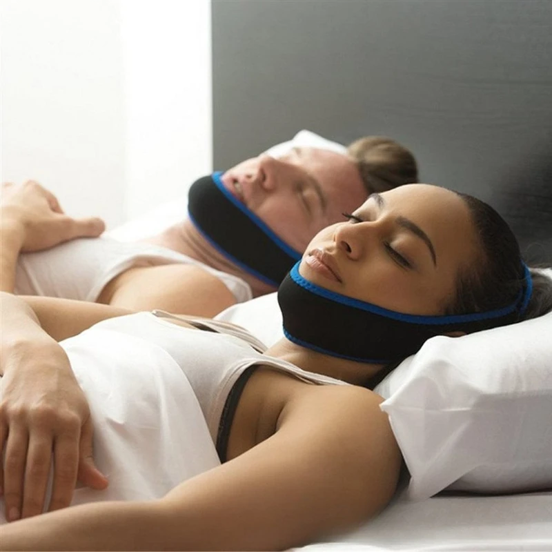 Sabuk penyangga dagu anti-deng - Anti Snore Chin Strap Adjustable ulasan dan harga