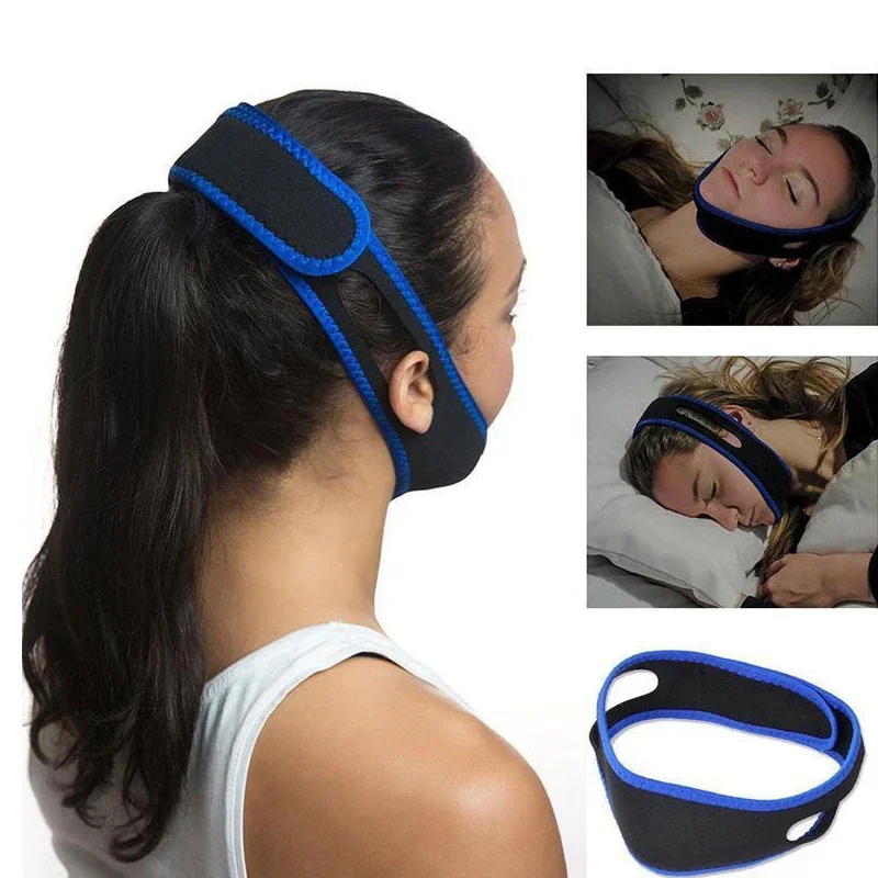 Sabuk penyangga dagu anti-deng - Anti Snore Chin Strap Adjustable ulasan dan harga