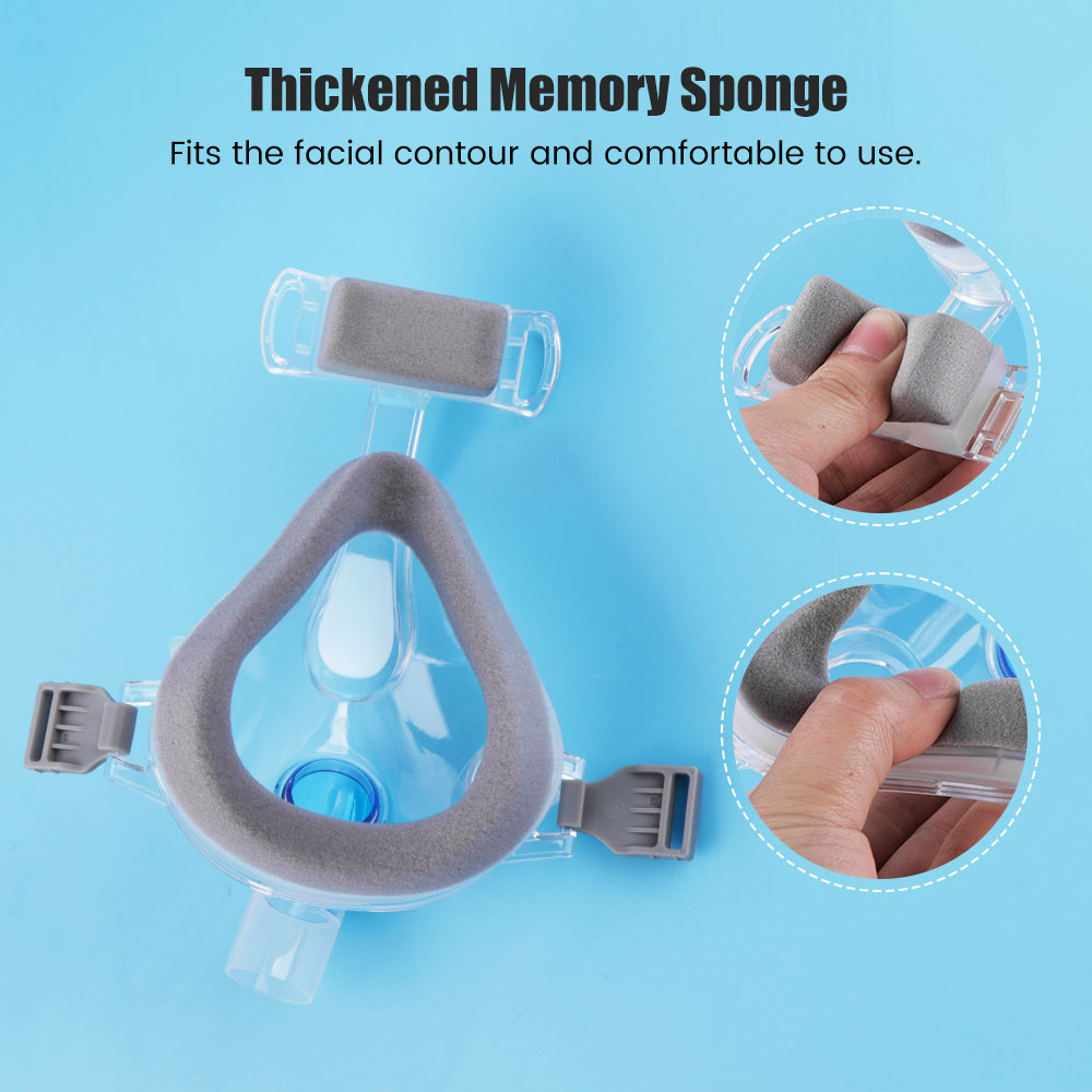 Masker Wajah Penuh CPAP Siliko - Cpap Full Face Mask Silicone Cushion ulasan dan harga