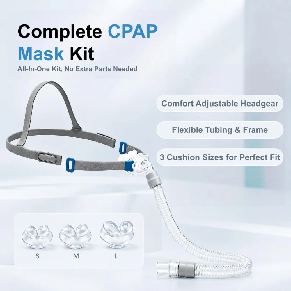 Set Lengkap Masker Bantal Hidu - Cpap Mask Headgear Strap Clips ulasan dan harga