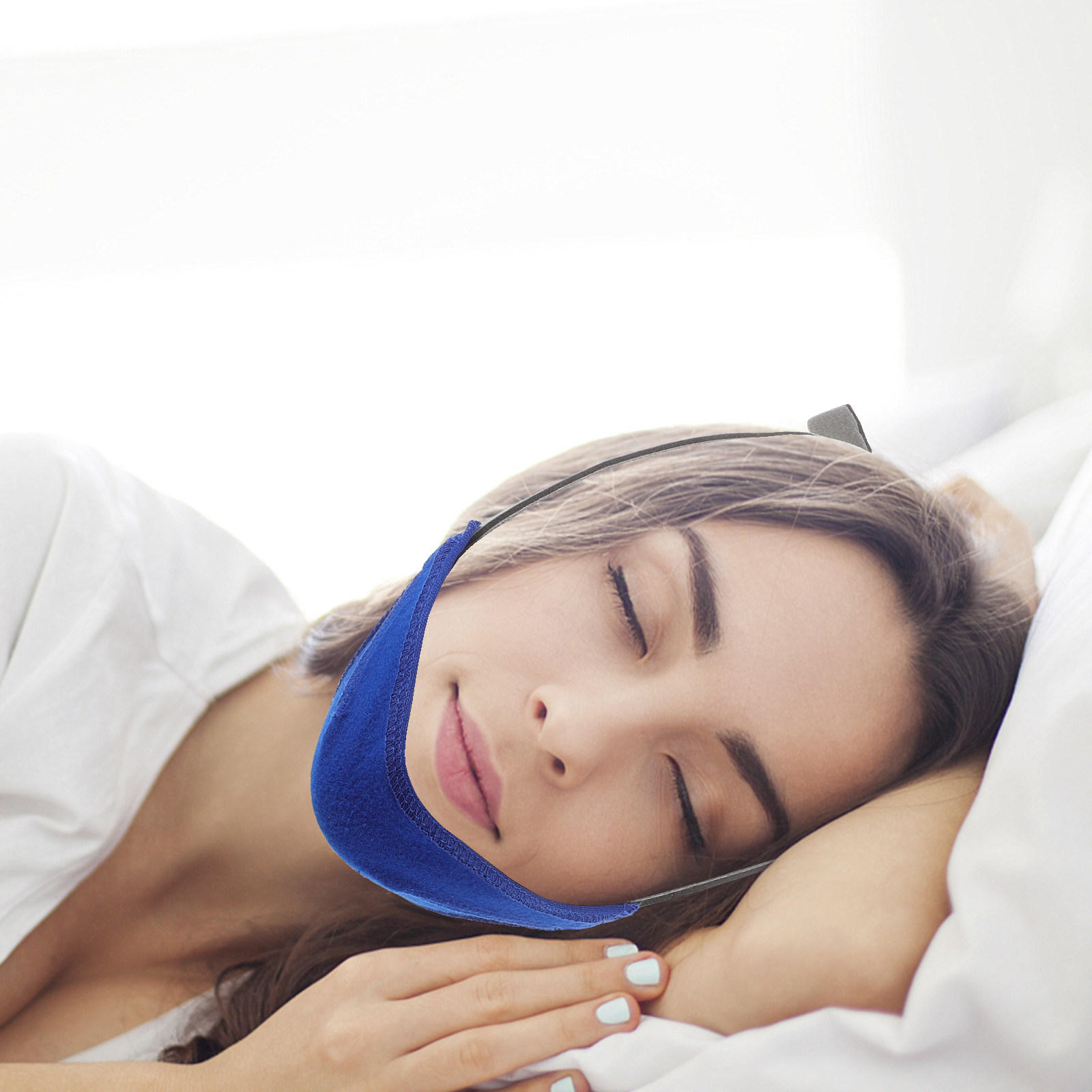 Tali dagu yang nyaman dan dapa - Anti Snore Chin Strap Adjustable ulasan dan harga