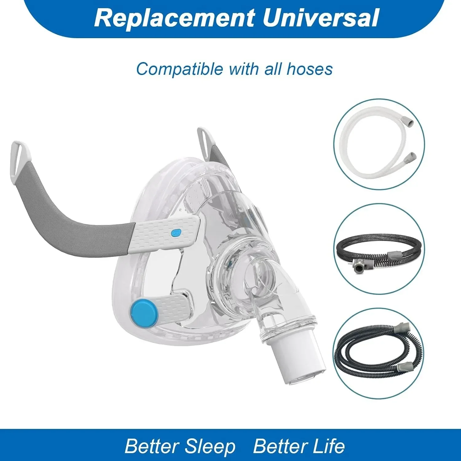 Set Masker CPAP AirFit F20 Ful - Cpap Full Face Mask Silicone Cushion ulasan dan harga