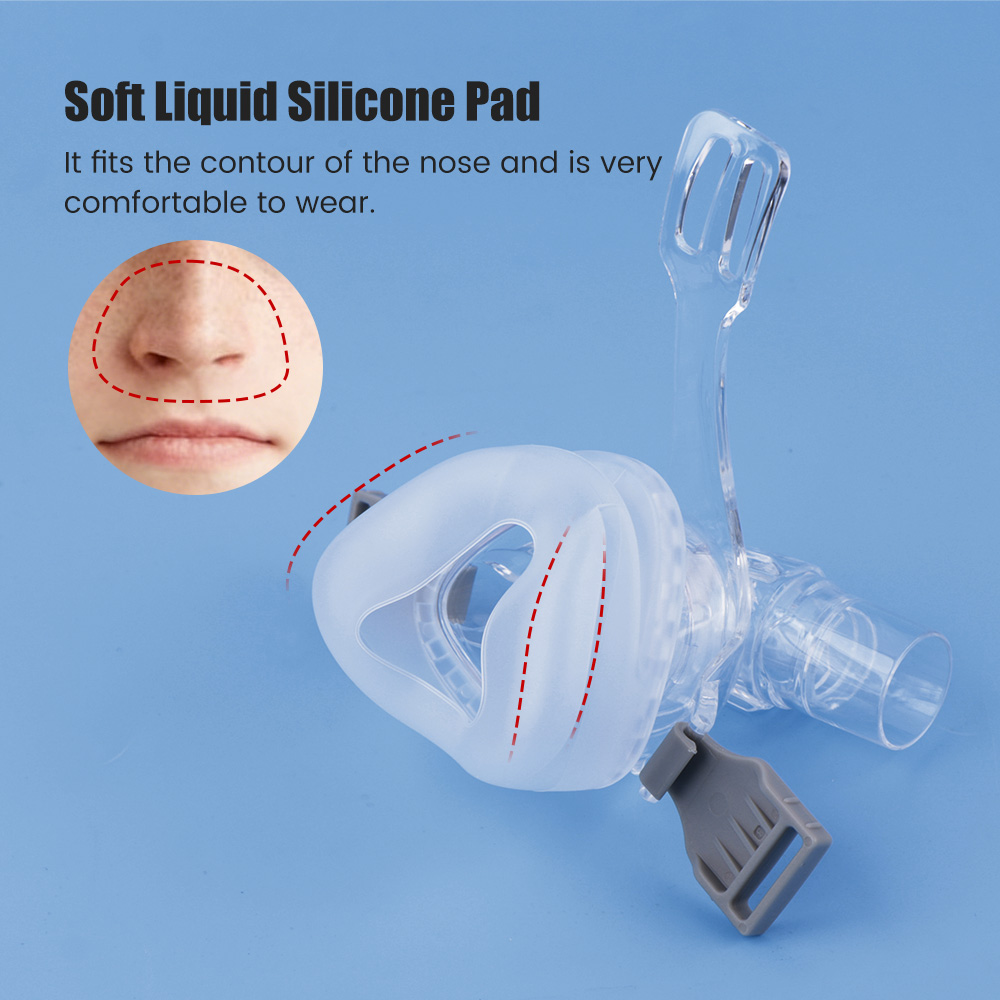 Masker CPAP Nasal dengan Headg - Cpap Nasal Pillow Mask Headgear ulasan dan harga