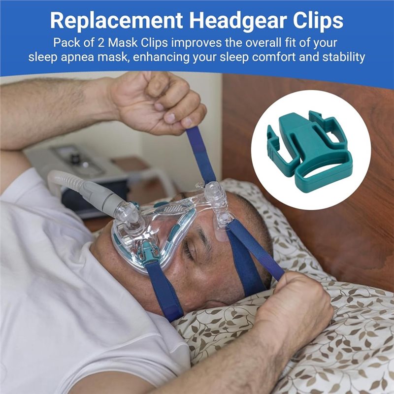 Klip Pengganti Headgear CPAP D - Cpap Mask Headgear Strap Clips ulasan dan harga