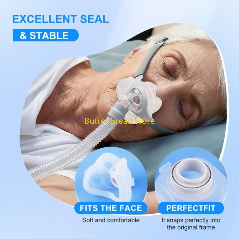 W89C Masker CPAP Wajah Penuh P - Cpap Full Face Mask Silicone Cushion ulasan dan harga