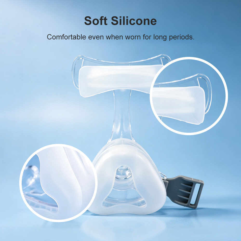 Masker Hidung CPAP Full Face y - Cpap Full Face Mask Silicone Cushion ulasan dan harga