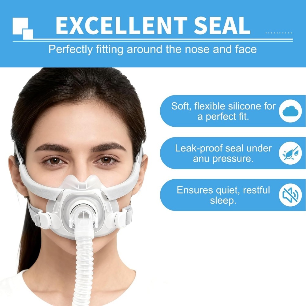 Bantalan Silikon Pengganti Mas - Cpap Full Face Mask Silicone Cushion ulasan dan harga